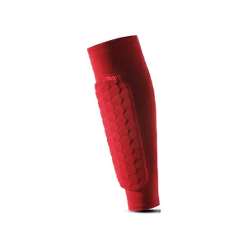 1 PC Honeycomb Soccer Shin Guards Football Shields Sports Legging Shinguards Leg Sleeves Protective Gear Shank Protector