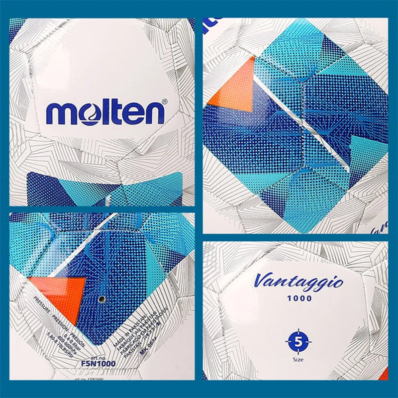 2026 Molten Soccer Balls Official Size 5 Size 4 TPU Material High Quality Outdoor Football Training Match League Men futbol topu